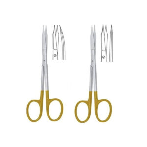 Goldman Fox Scissor With Tungsten Carbide Straight/Curved