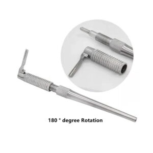 Scalpel Handle Rotatable 180 Degree